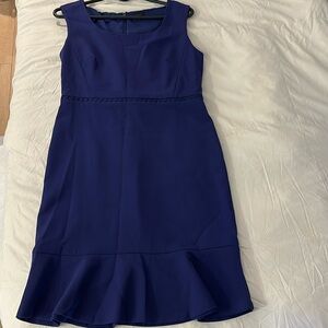 Ann Taylor Petite Purple Dress Petite 8